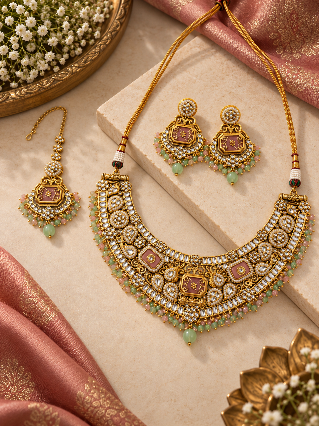 Amaya Kundan Necklace