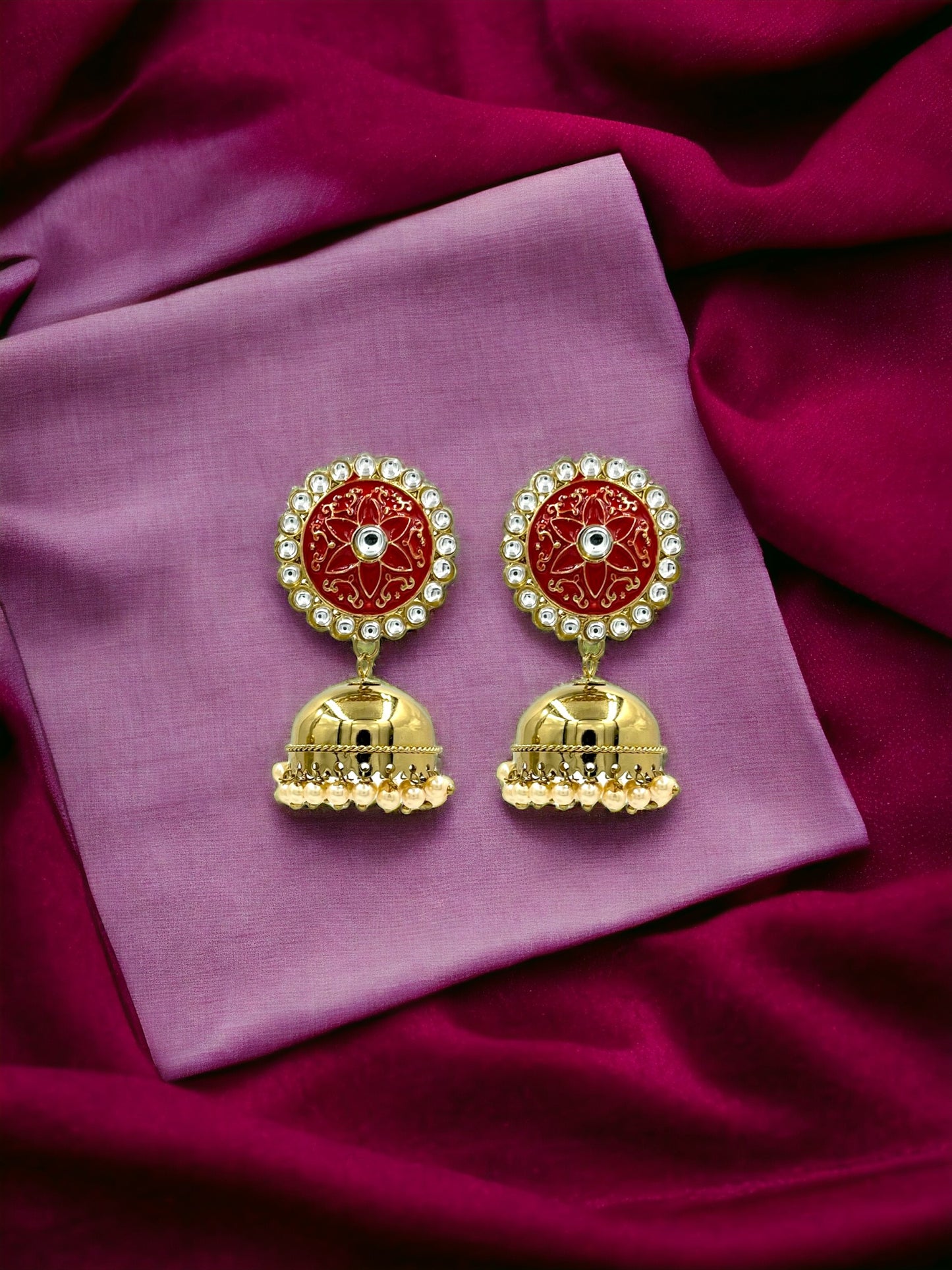 Ruby Sugam Earrings