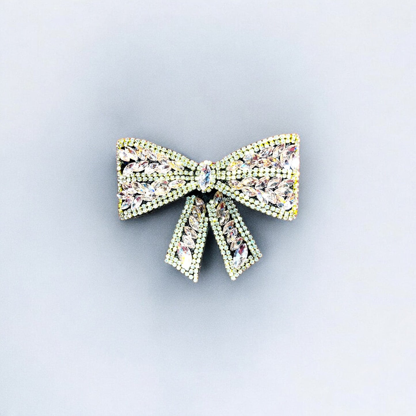 Studded Bow Hair Clip