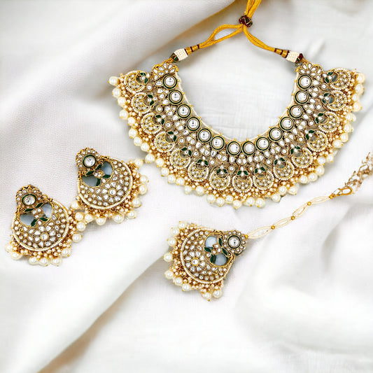 Ivory Roshni Kundan Necklace