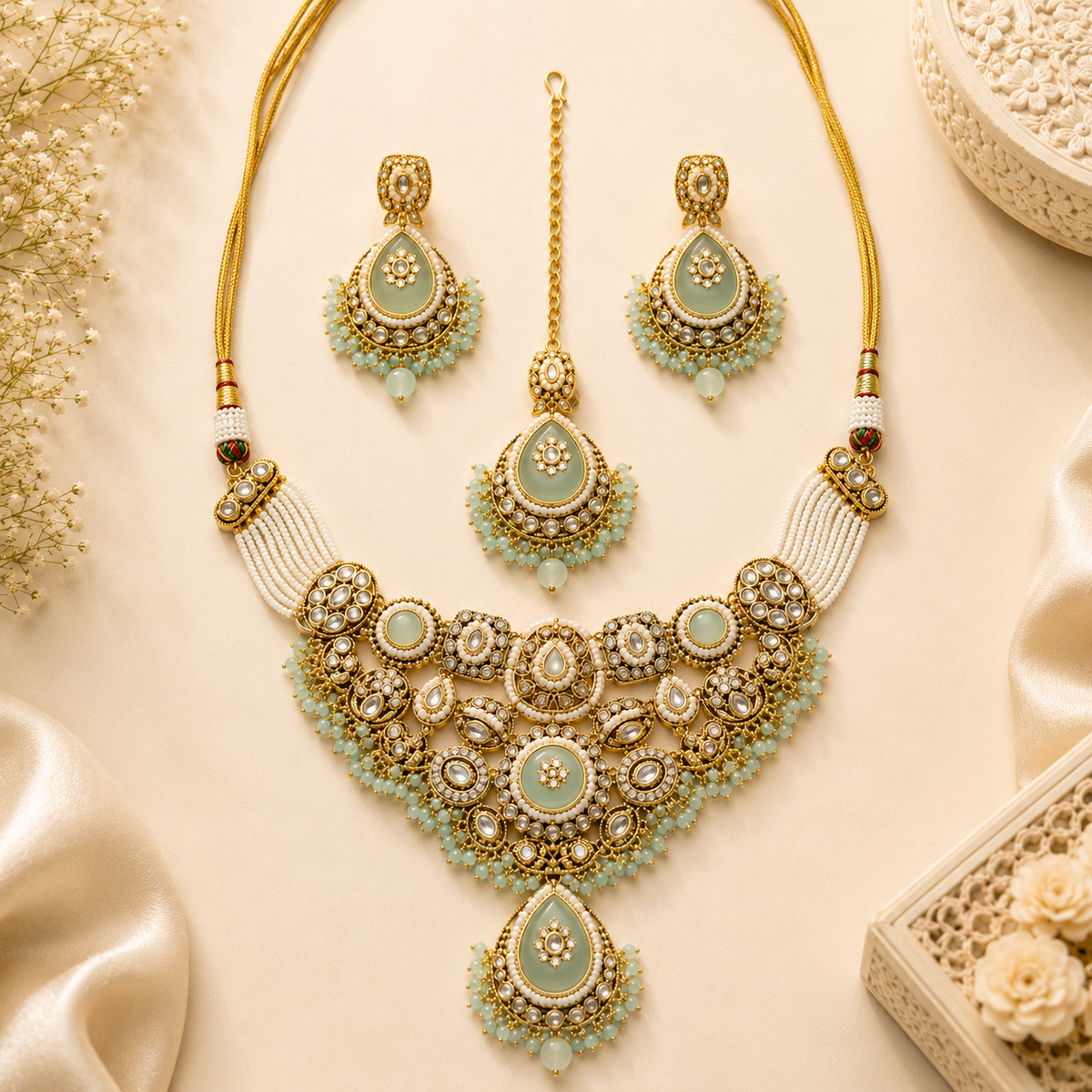 Kavya Kundan Necklace