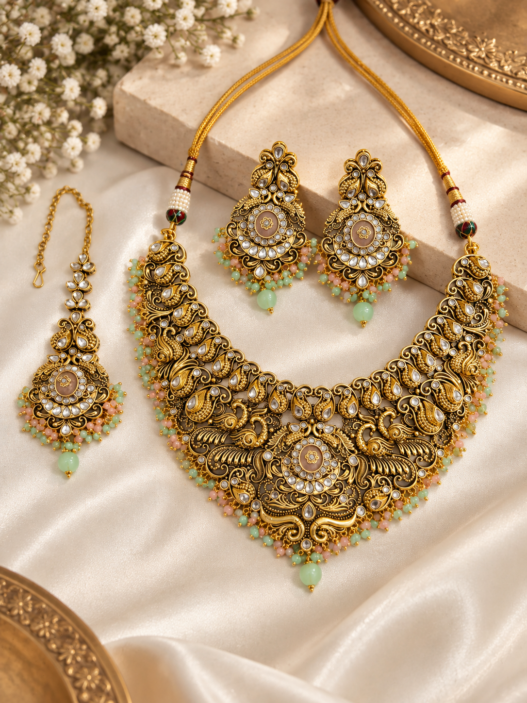 Maharani Kundan Necklace