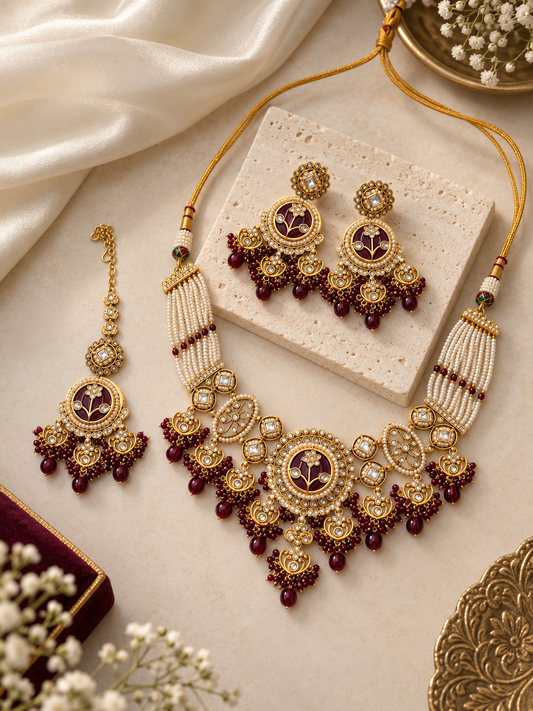 Ishani Kundan Necklace