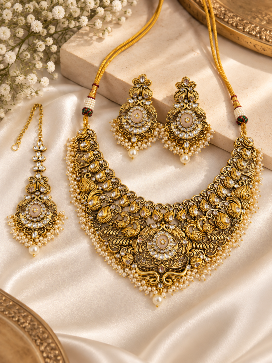 Maharani Kundan Necklace