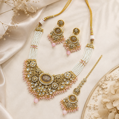 Divya Kundan Necklace Set