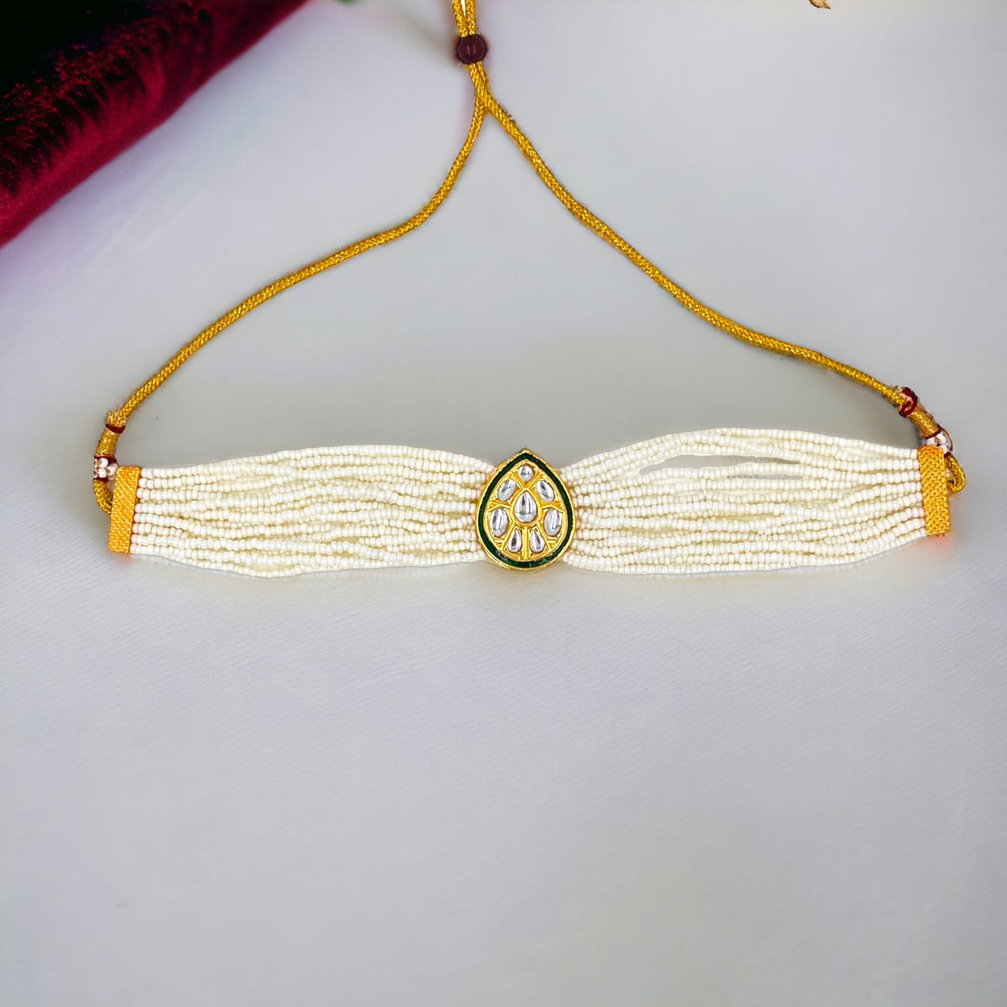 Ivory Amrita Kundan Necklace