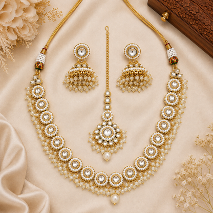 Palak Kundan Necklace